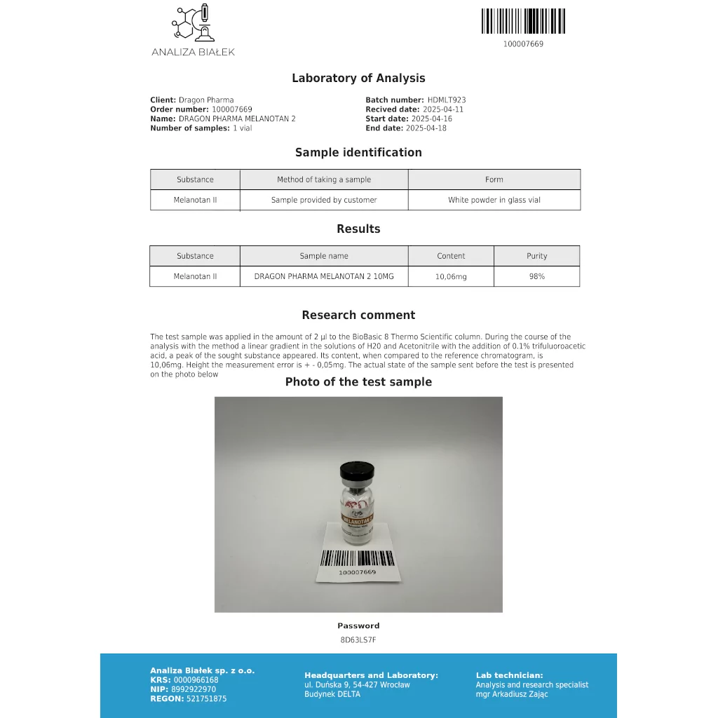 Melanotan 2 10mg