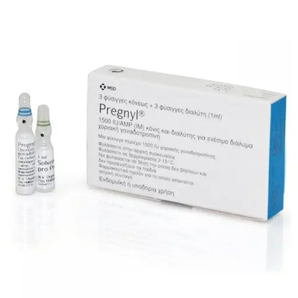 HCG Pregnyl 1500 IU