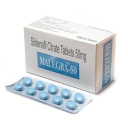Malegra-50 - Sildenafil Citrate - Sunrise Remedies
