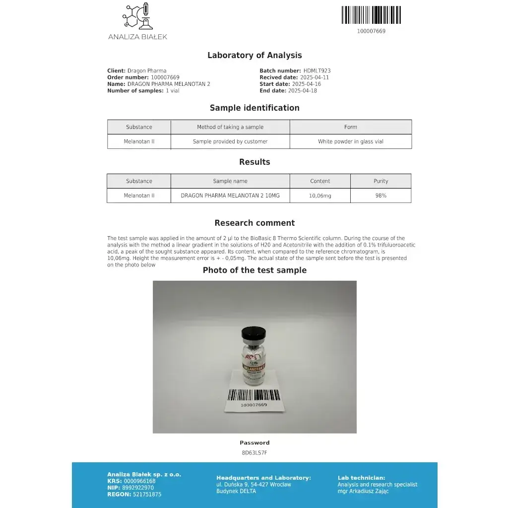 Melanotan 2 10mg Melanotan 2 10mg