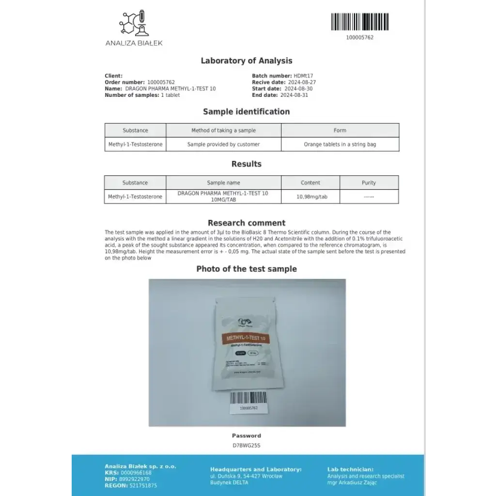 Methyl-1-Test 10 Methyl-1-Test 10