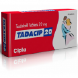 Tadacip 20 mg - Tadalafil - Cipla, India