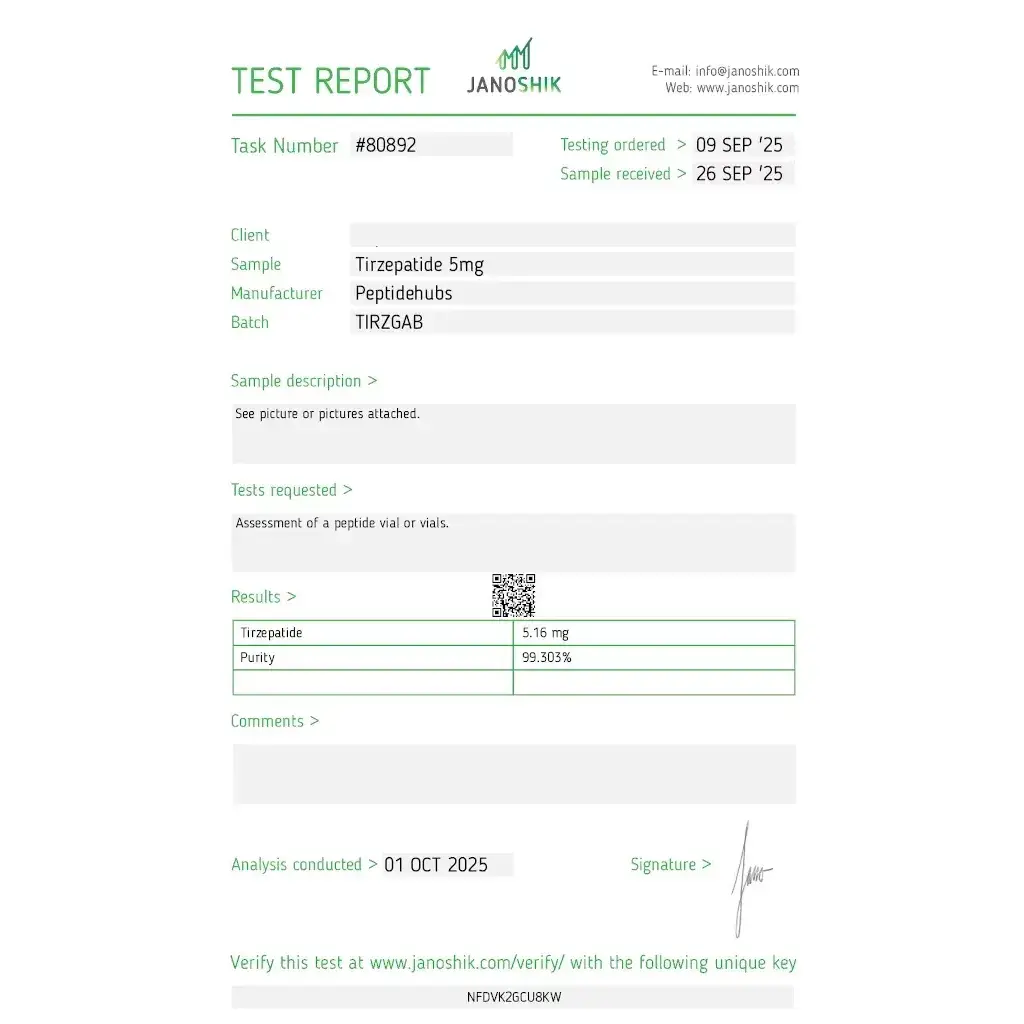 Tirzep 5 mg Tirzep 5 mg